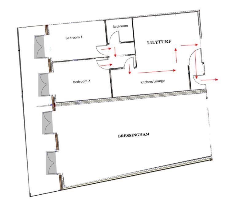 Lilyturf - 2 Bedroom Luxury Apartment By Mint Stays Бристол Екстериор снимка
